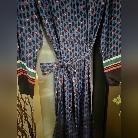 Maje Prestone Printed Cropped Wide-leg Jumpsuit - Picture 4 of 6